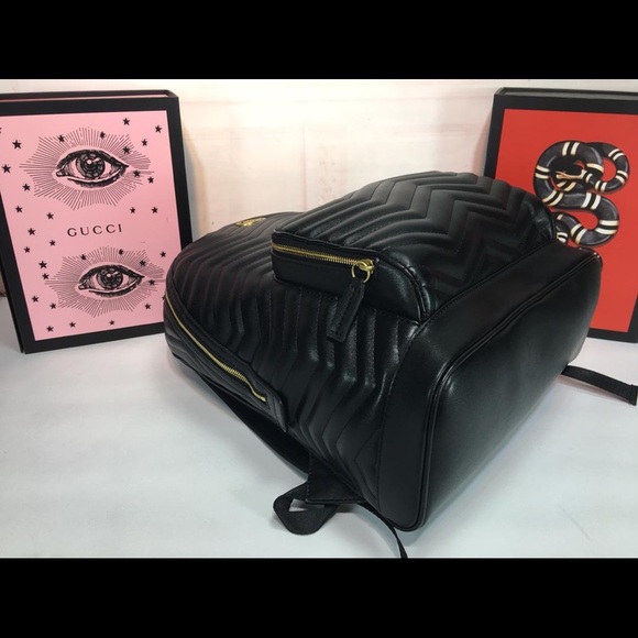 Gucci Mourmont Velvet Backpack - Picture 2 of 5